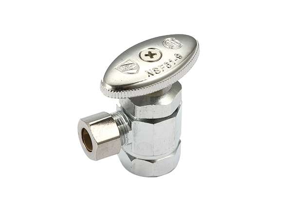 Angle Stop C.P. Wall Valve 1 / 2 FIP X 3 / 8 OD