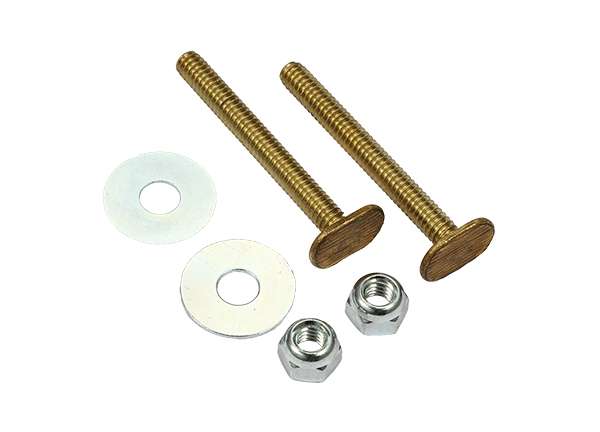 Toilet Bolt Sets 1 / 4" X 2 - 1 / 4" Bolt Sets ( Round Washer )