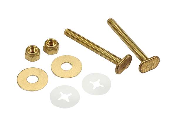 Toilet Bolt Sets 1 / 4' X 2 - 1 / 4' Bolt Sets ( Round Washer )