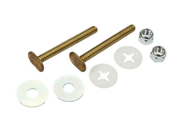 Toilet Bolt Sets 1 / 4' X 2 - 1 / 4' Bolt Sets ( Round Washer )