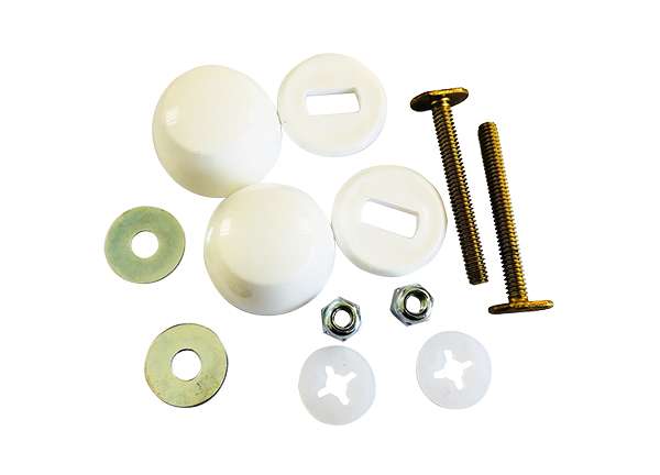 Toilet Bolt Sets 1 / 4' X 2 - 1 / 4' Bolt Sets ( Round Washer )