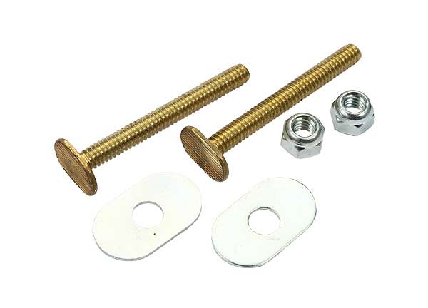 Toilet Bolt Sets 1 / 4" X 2 - 1 / 4" Bolt Sets ( Oval Washer )