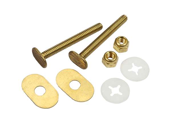 Toilet Bolt Sets 1 / 4" X 2 - 1 / 4" Bolt Sets ( Oval Washer )