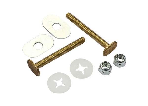 Toilet Bolt Sets 1 / 4" X 2 - 1 / 4" Bolt Sets ( Oval Washer )