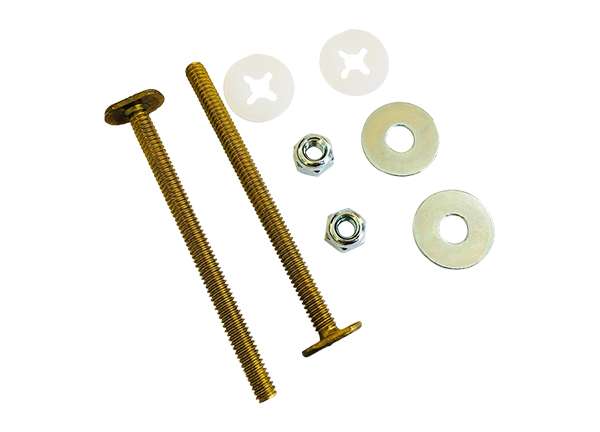 Toilet Bolt Sets 1 / 4' X 3 - 1 / 2' Bolt Sets ( Round Washer )