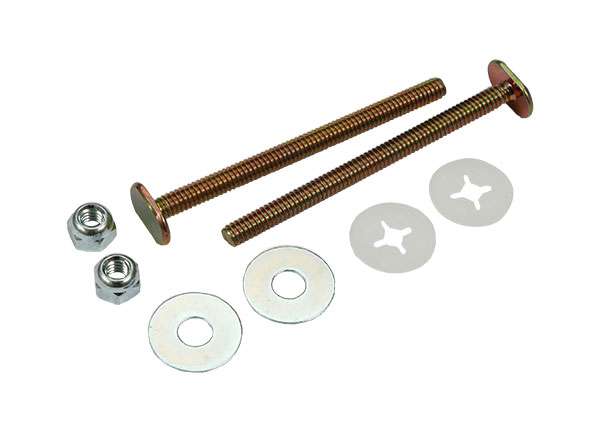 Toilet Bolt Sets 1 / 4" X 3 - 1 / 2" Bolt Sets ( Round Washer )