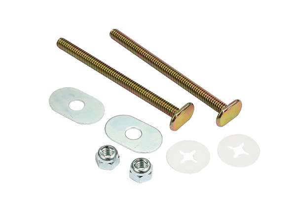 Toilet Bolt Sets 1 / 4" X 3 - 1 / 2" Bolt Sets ( Oval Washer )