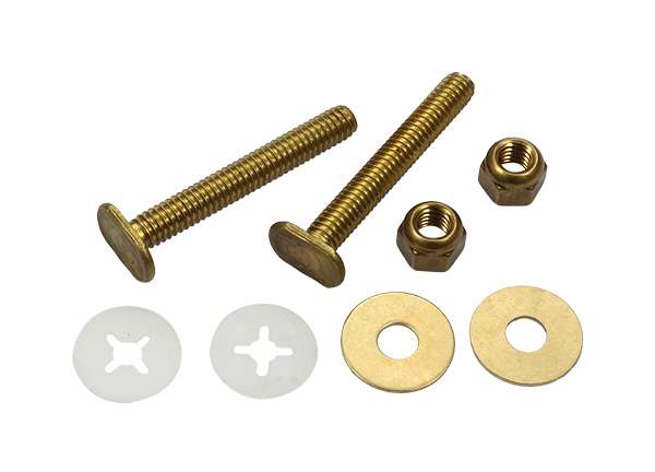 Toilet Bolt Sets 5 / 16' X 2 - 1 / 4' Bolt Sets ( Round Washer )