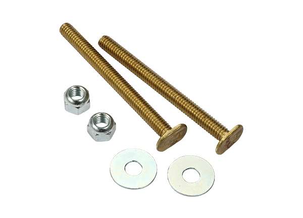 Toilet Bolt Sets 5 / 16" X 3 - 1 / 2" Bolt Sets ( Round Washer )