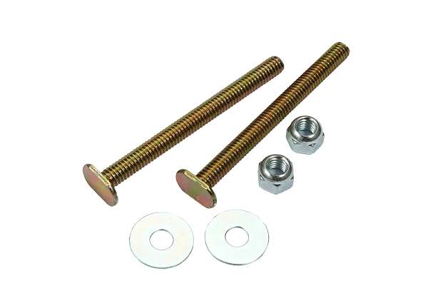 Toilet Bolt Sets 5 / 16' X 3 - 1 / 2' Bolt Sets ( Round Washer )