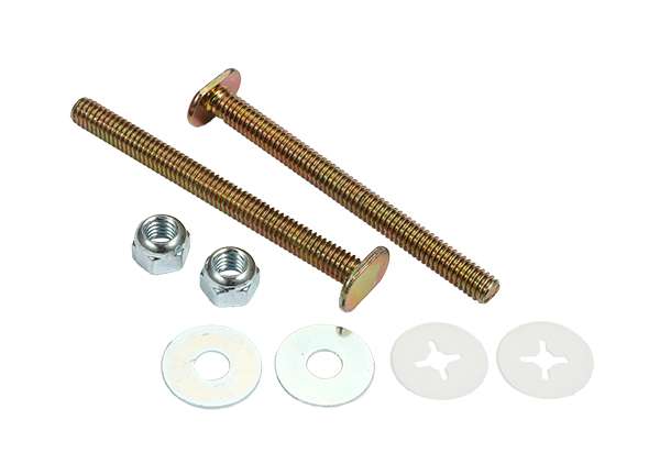 Toilet Bolt Sets 5 / 16' X 3 - 1 / 2' Bolt Sets ( Round Washer )