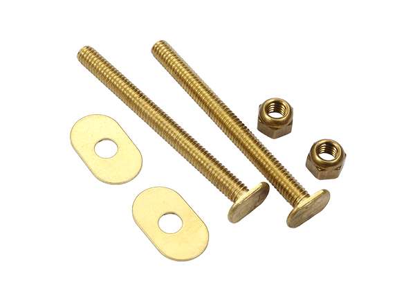 Toilet Bolt Sets 5 / 16" X 3 - 1 / 2" Bolt Sets ( Oval Washer )