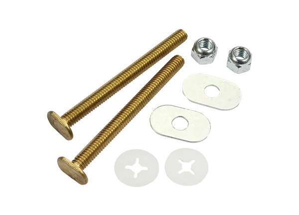 Toilet Bolt Sets 5 / 16" X 3 - 1 / 2" Bolt Sets ( Oval Washer )