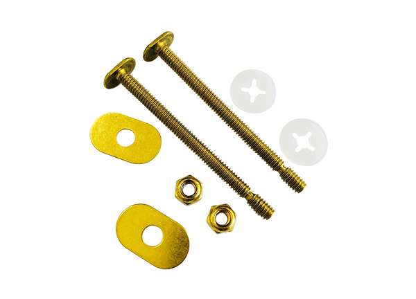 Snap - Off Toilet Bolt Sets 1 / 4” X 3 - 1 / 2”