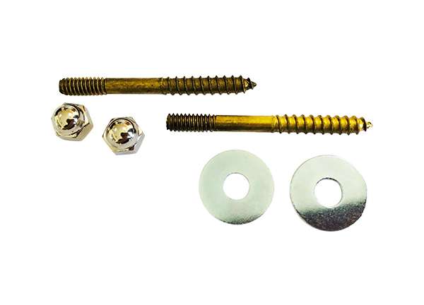 Toilet Screw Sets Round Washer 1 / 4” X 2 - 1 / 2”