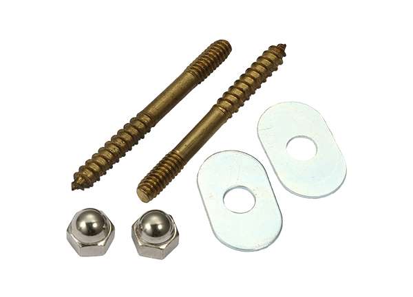 Toilet Screw Sets Oval Washer 1 / 4” X 2 - 1 / 2”