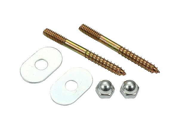 Toilet Screw Sets Oval Washer 1 / 4” X 2 - 1 / 2”