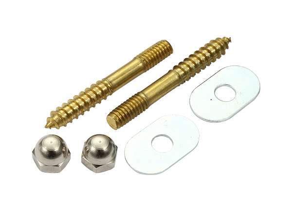 Toilet Screw Sets Oval Washer 5 / 16” X 2 - 1 / 2”