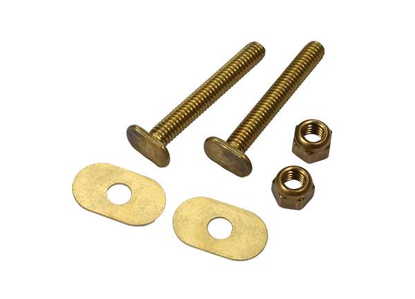 Toilet Bolt Sets 1 / 4" X 2 - 1 / 4" Bolt Sets ( Oval Washer )