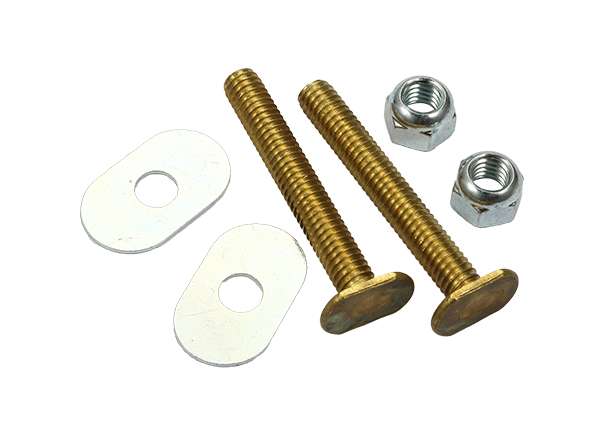 Toilet Bolt Sets 1 / 4" X 2 - 1 / 4" Bolt Sets ( Oval Washer )