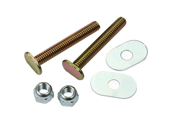 Toilet Bolt Sets 1 / 4" X 2 - 1 / 4" Bolt Sets ( Oval Washer )