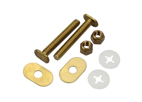 Toilet Bolt Sets 1 / 4" X 2 - 1 / 4" Bolt Sets ( Oval Washer )