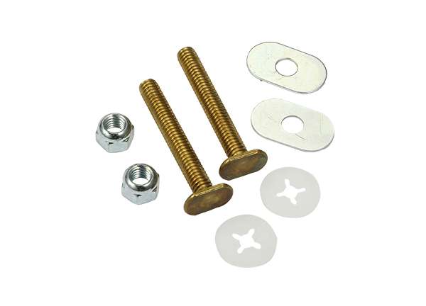 Toilet Bolt Sets 1 / 4" X 2 - 1 / 4" Bolt Sets ( Oval Washer )