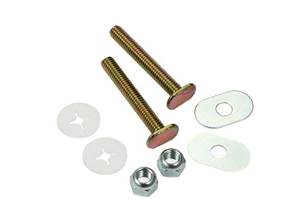 Toilet Bolt Sets 1 / 4" X 2 - 1 / 4" Bolt Sets ( Oval Washer )