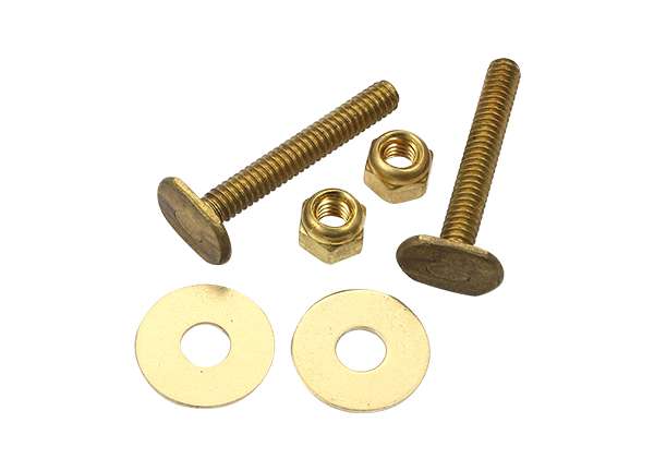 Toilet Bolt Sets 1 / 4" X 1 - 3 / 4"  Bolt Sets ( Round Washer )